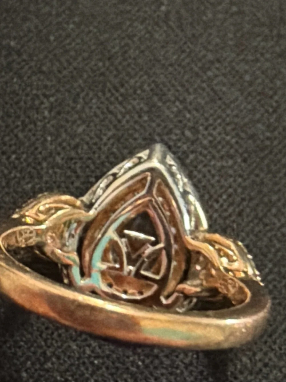 14k Le Vian Crème Brûlée Morganite And Colored Natural Diamond Ring